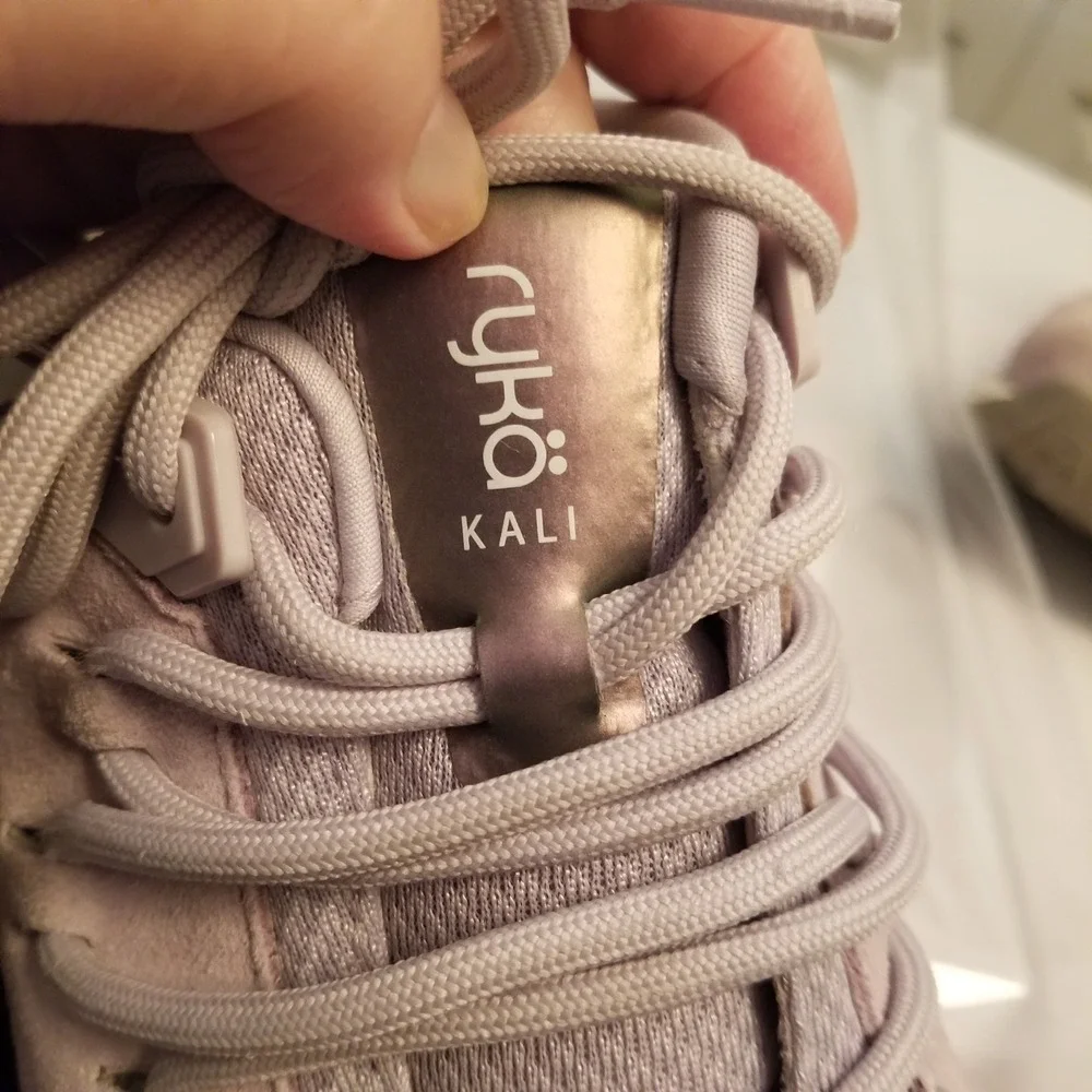 Ryka Kali Womens Lavender Purple Walking Sneakers Shoes 1055